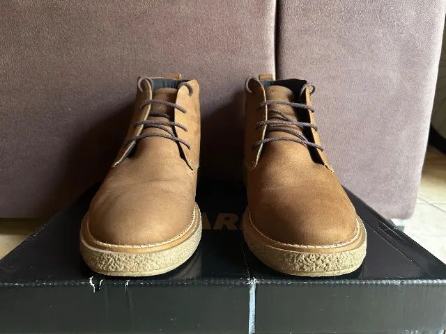Bota masculina em couro - Foto 3