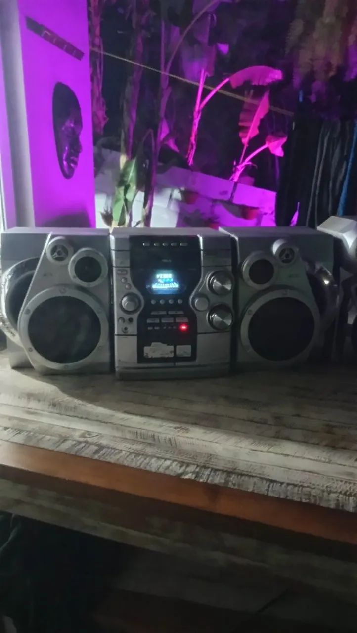 Micro sistem Aiwa novo