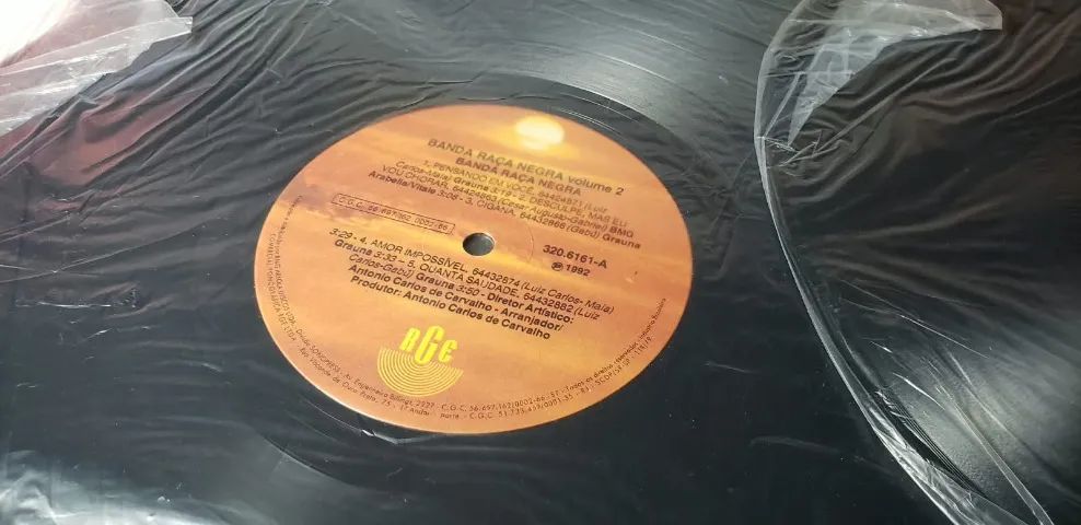 Lote 5 LPs Raça Negra (1991 a 1994) - Foto 4
