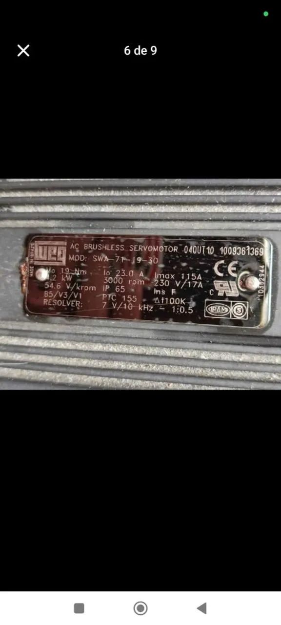 SERVO MOTOR WEG  - Foto 5