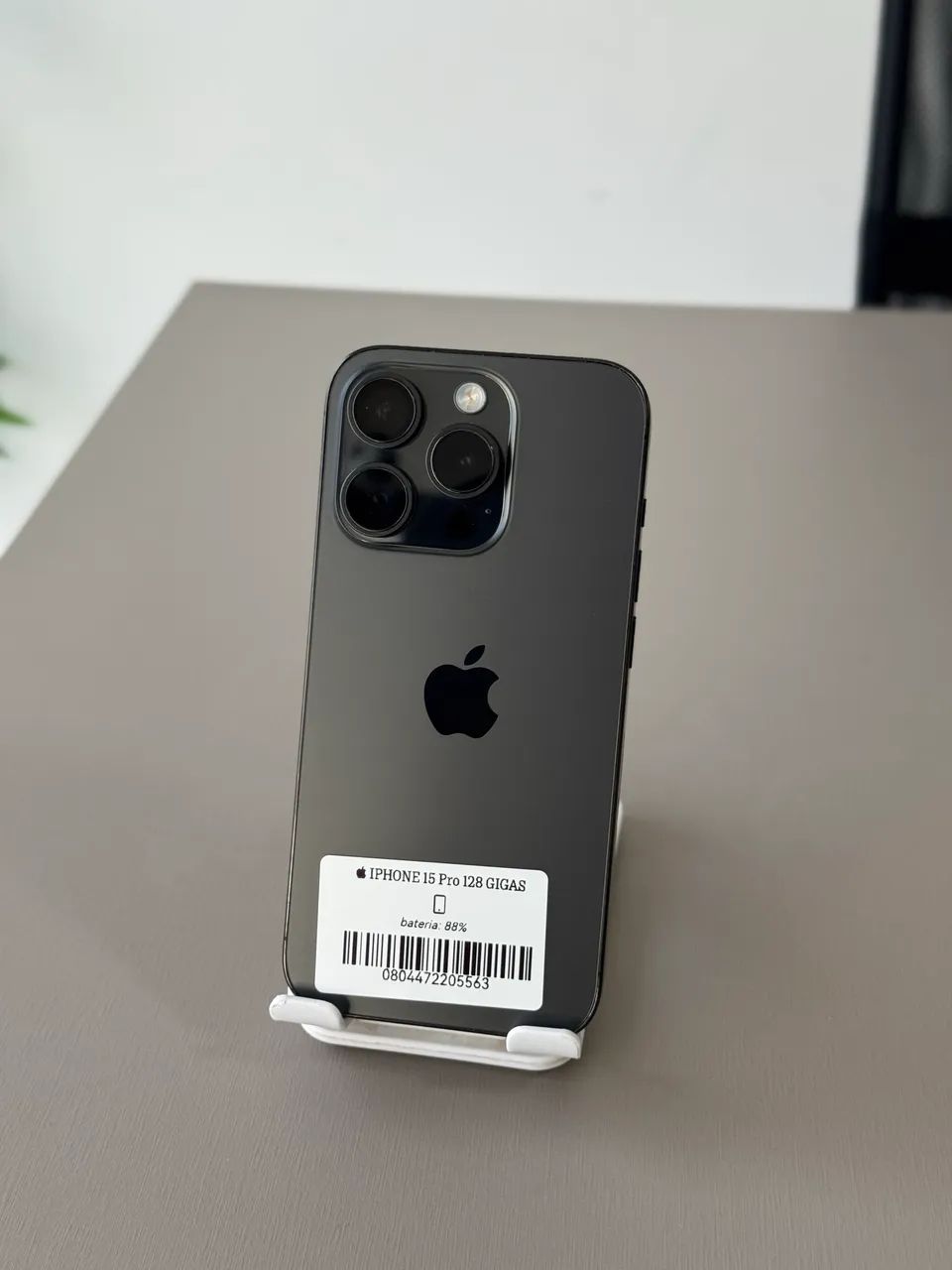 IPHONE 15 PRO 128 GIGAS MENSAGEM DE PLACA GENUÍNA