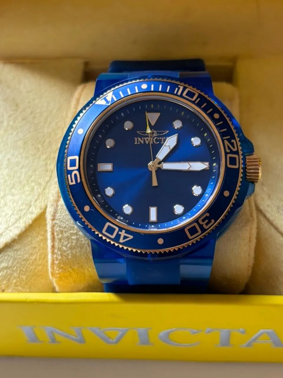 Relógio Invicta Pro Diver (32336) 51.5mm Azul  - Foto 2