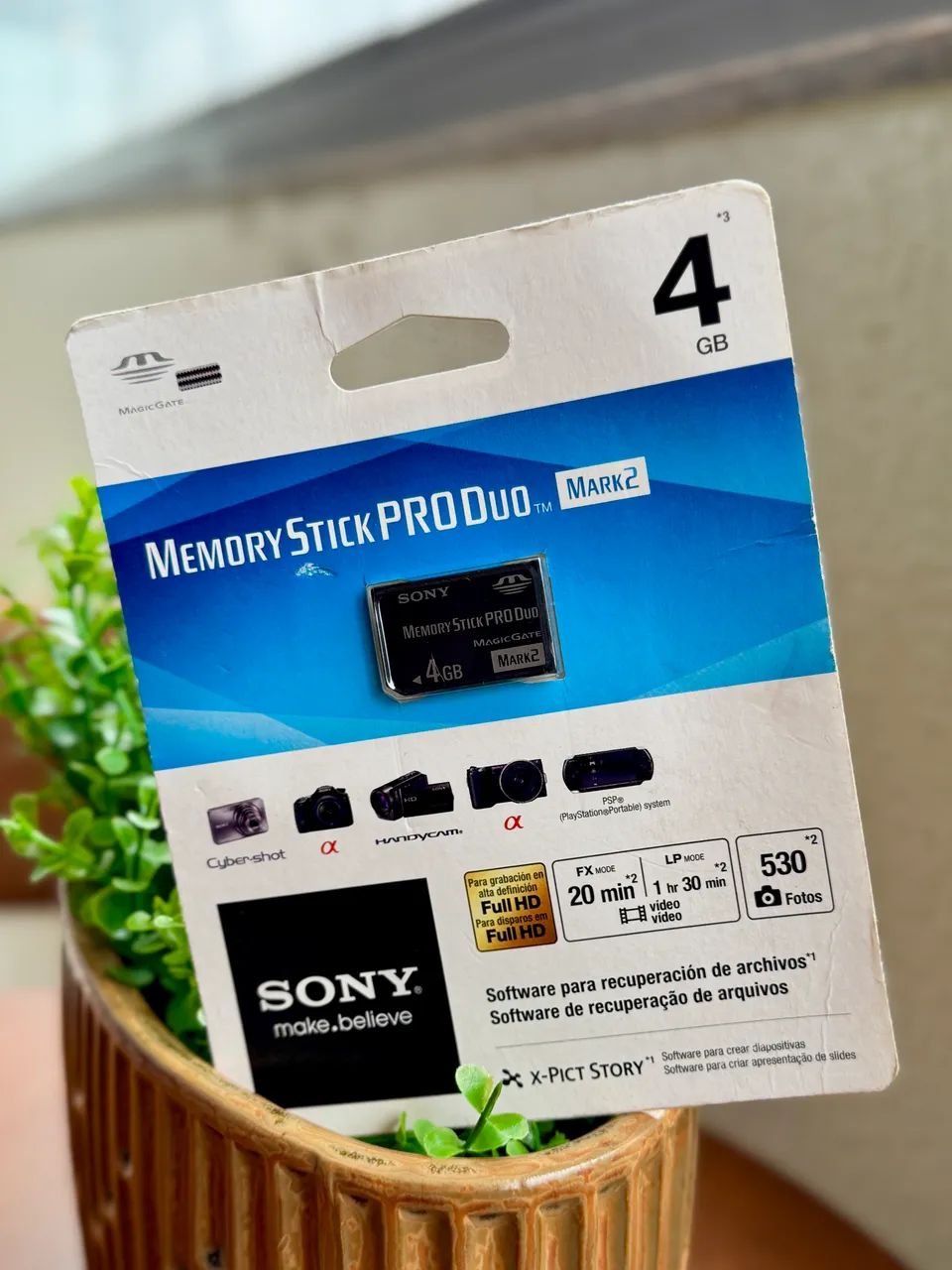 Memory Stick Pro Duo Mark2 4gb