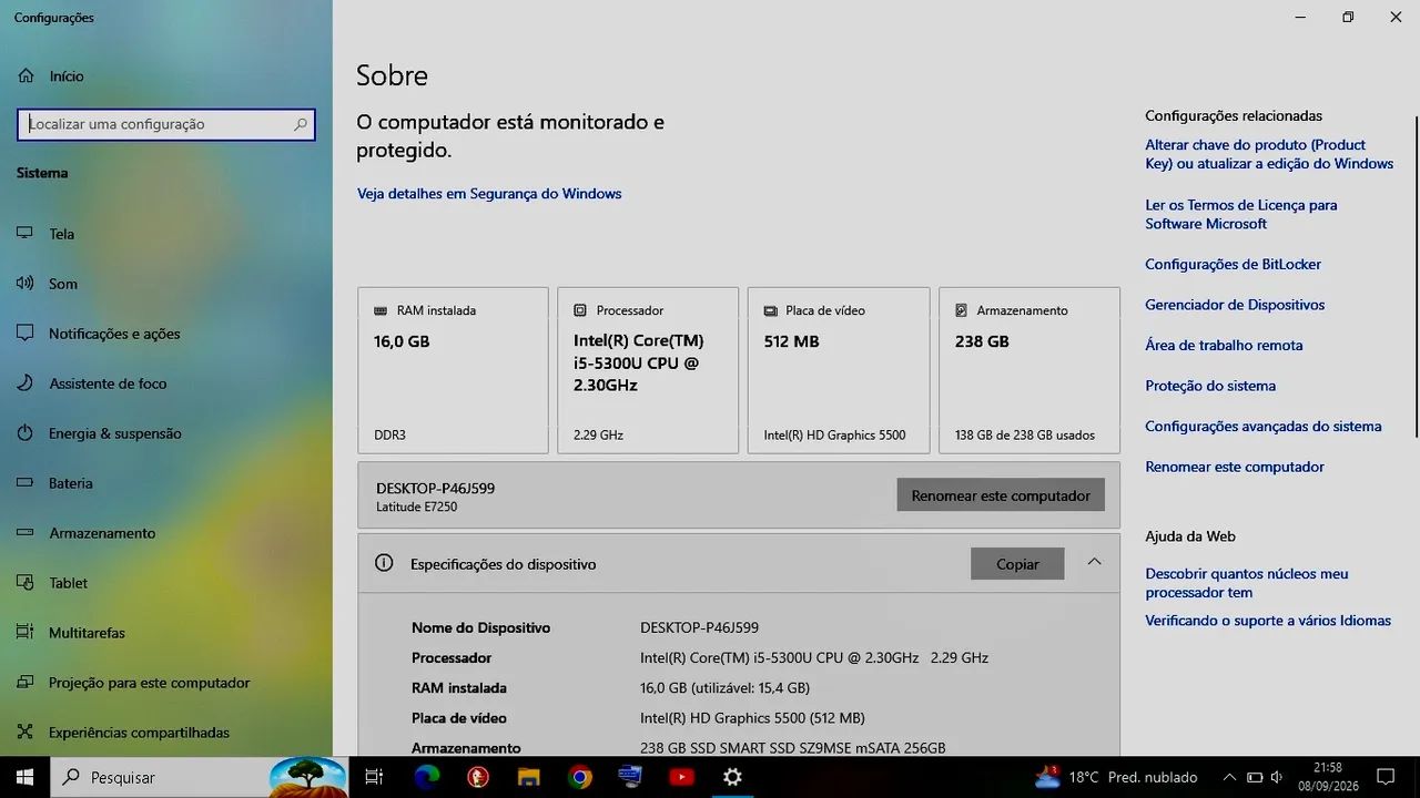 Notebook I5 16gb de ram (Vendo ou troco)  - Foto 3