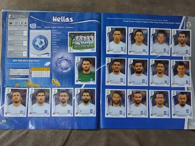 Álbum de Figurinhas Copa do Mundo 2014 - Brasil Completo Colado - Foto 5