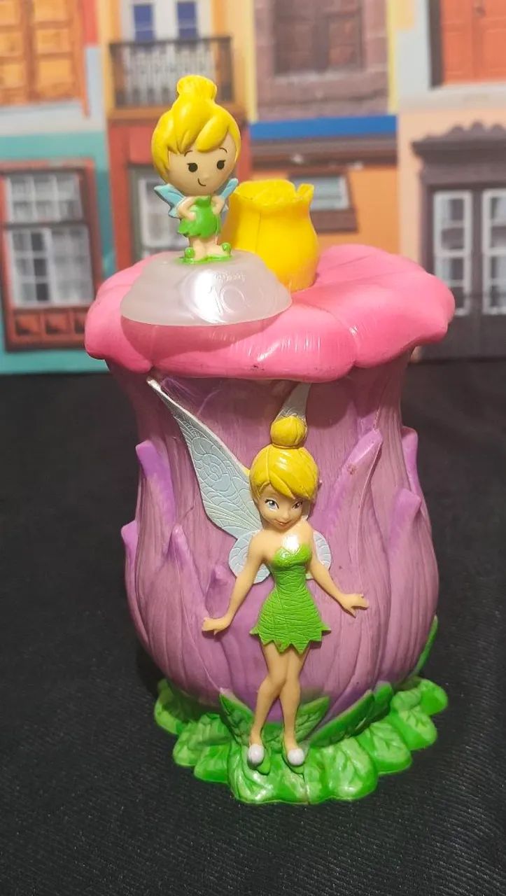 Caneca Tinker Bell com Pin Colecionável - Foto 2