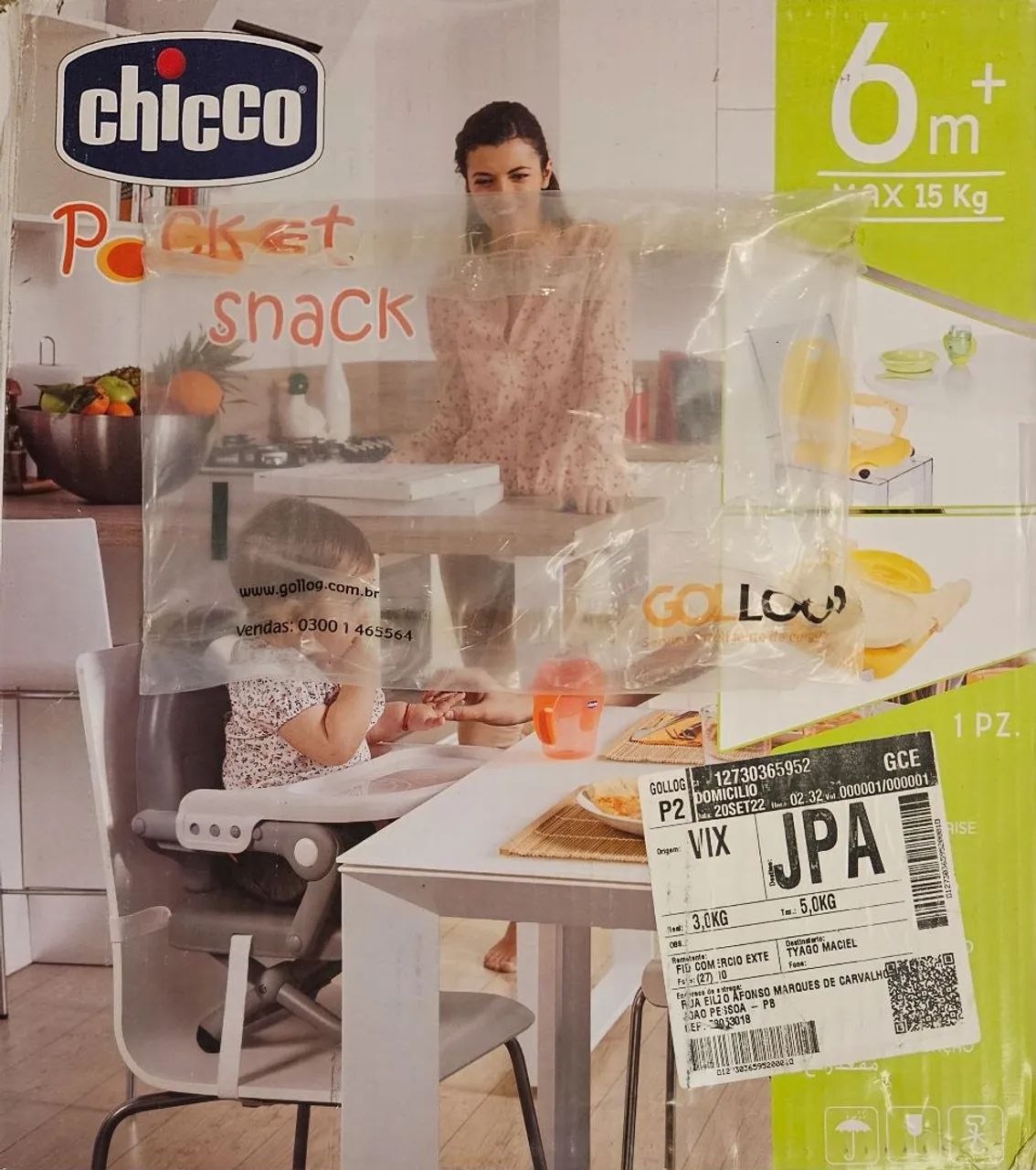Cadeira pocket snack CHICCO - Foto 2
