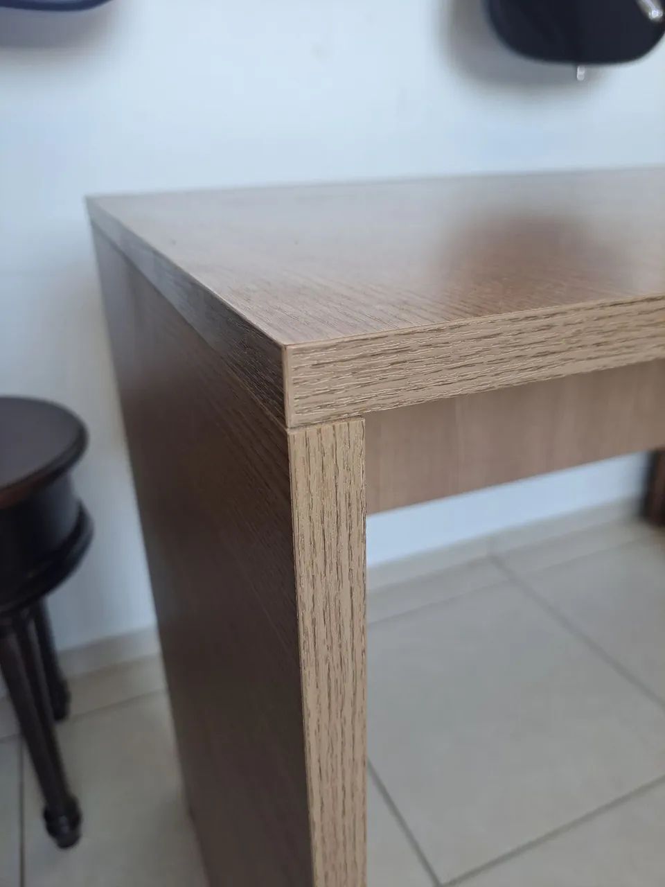 Mesa MDF amadeirado resistente  - Foto 4