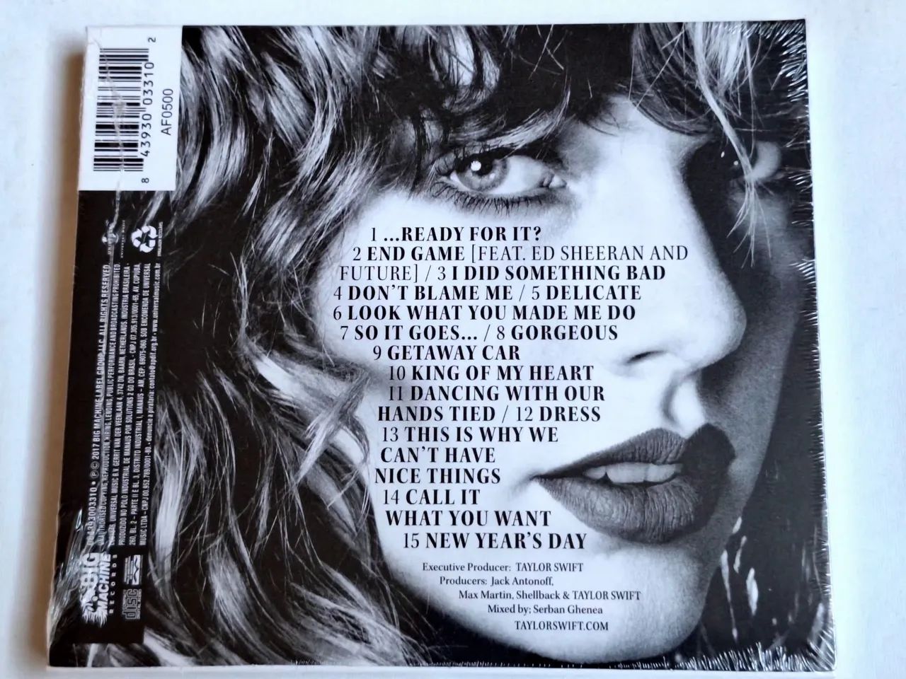 Cd Taylor swift reputation LACRADO COM POSTER E LUVA - Foto 4