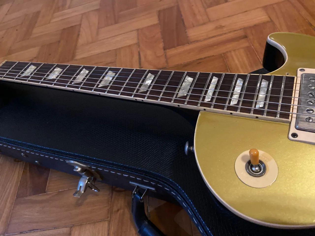 Gibson Les Paul Standard 1995 Gold Top Good Wood Era