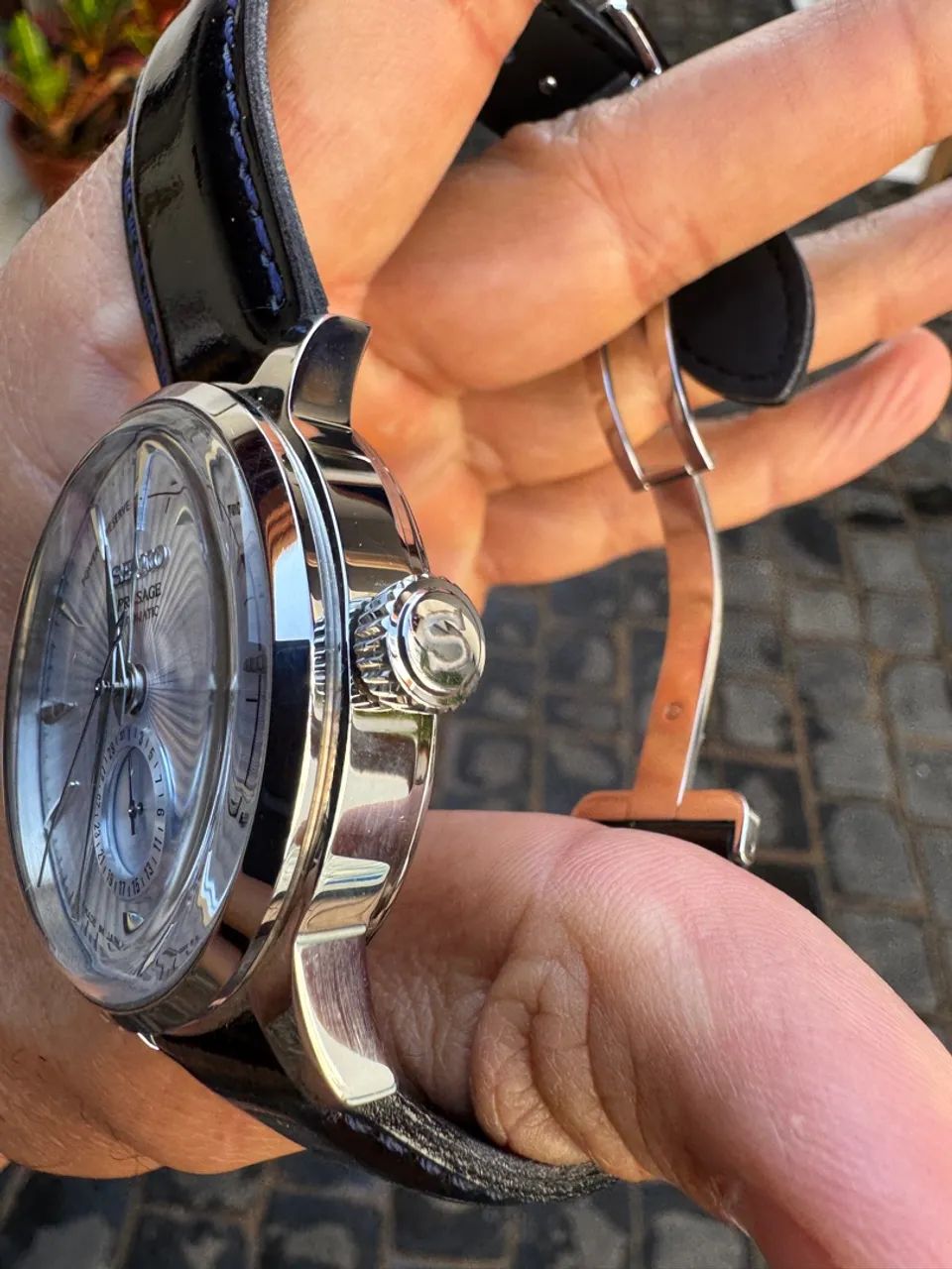 Relógio SEIKO Presage Ice Blue SSA343J1 Automático - Foto 4