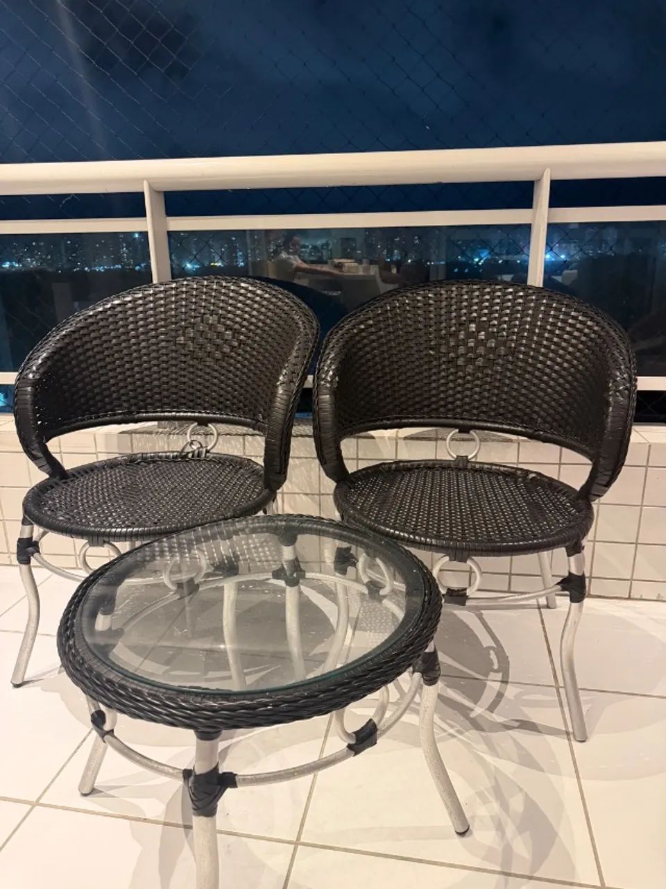 Conjunto para Varanda - 2 Cadeiras + Mesa de Centro - Foto 5