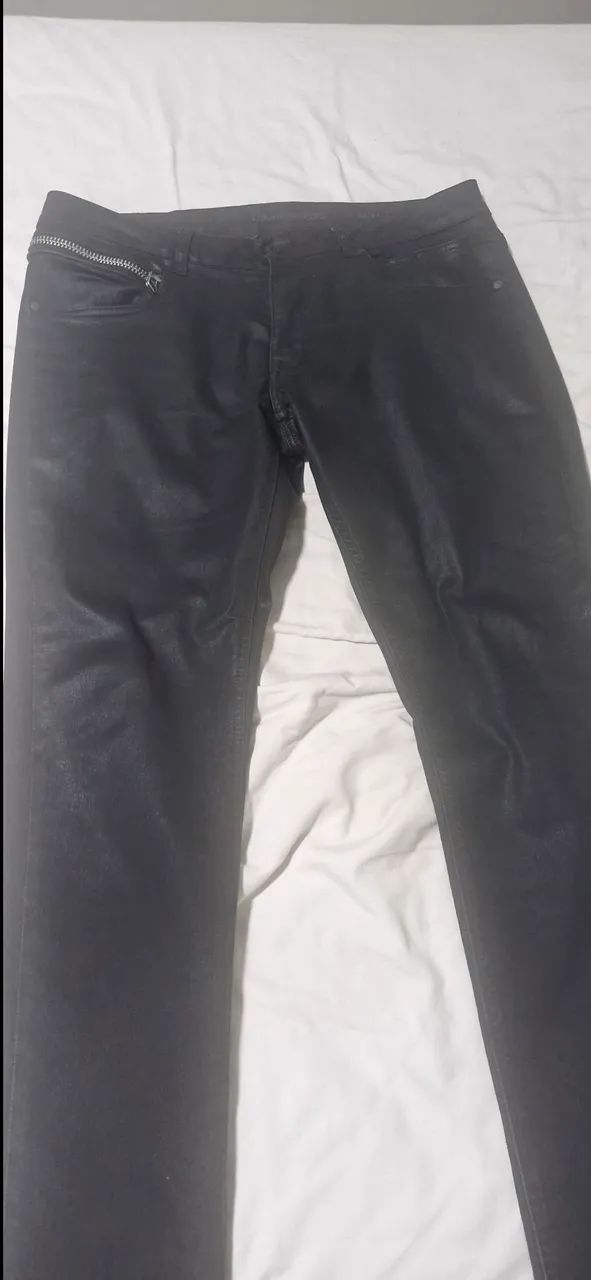 Calça masculina esporte fino (nova) da Calvin Klein, com preço imperdível  - Foto 2