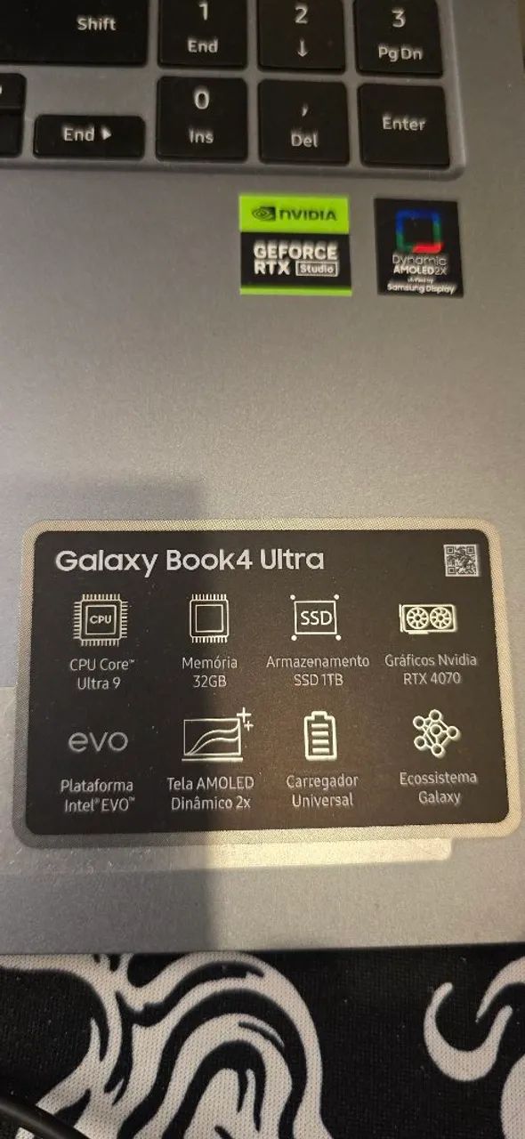 Galaxy Book 4 Ultra Core 9 RTX4070 32GB 1.5TB - Foto 3