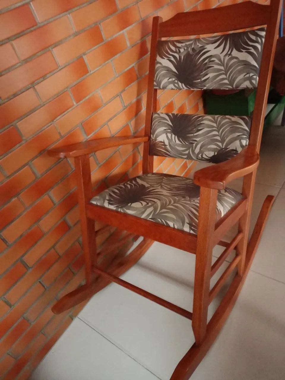 Cadeira de balanço rústica  - Foto 2