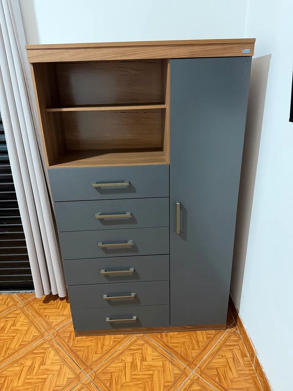 Armário Multiuso com 6 Gavetas + Porta | Ótimo Estado