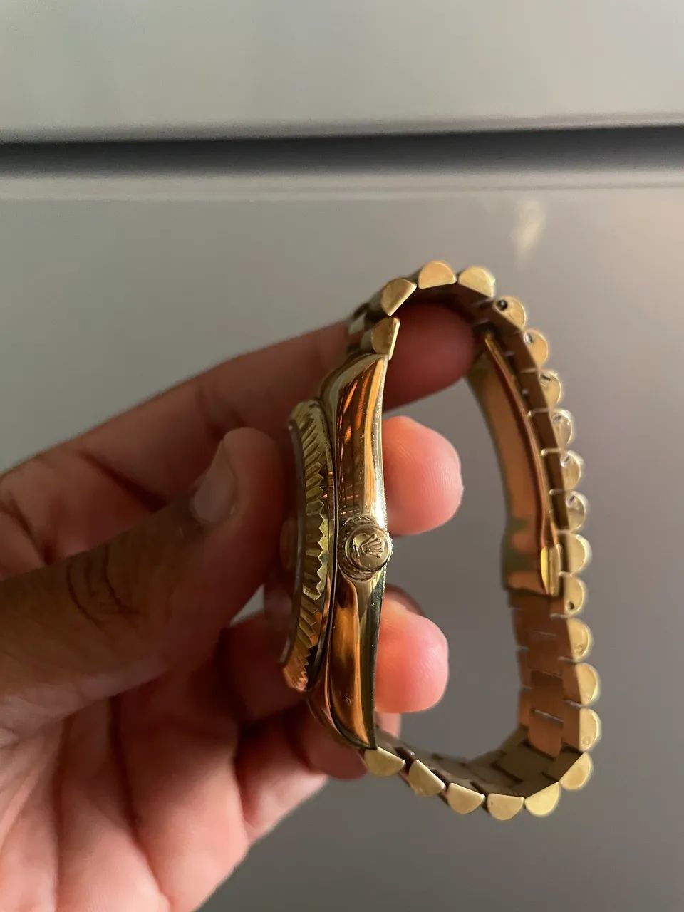 Relógio Ouro 100% Funcional Usado