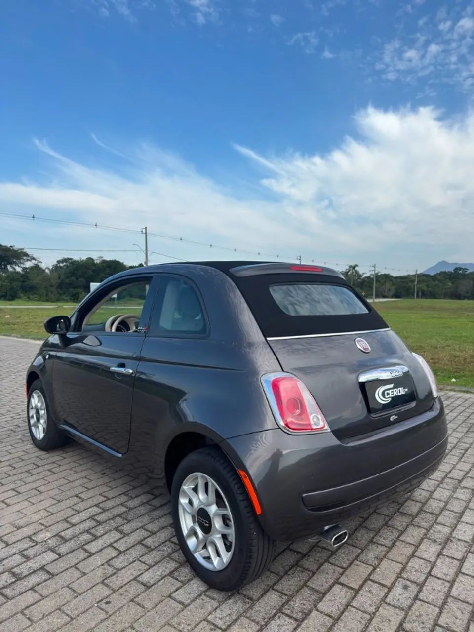 Fiat 500 Cabrio Dualogic Flex 1.4 8V 2015 - Foto 4