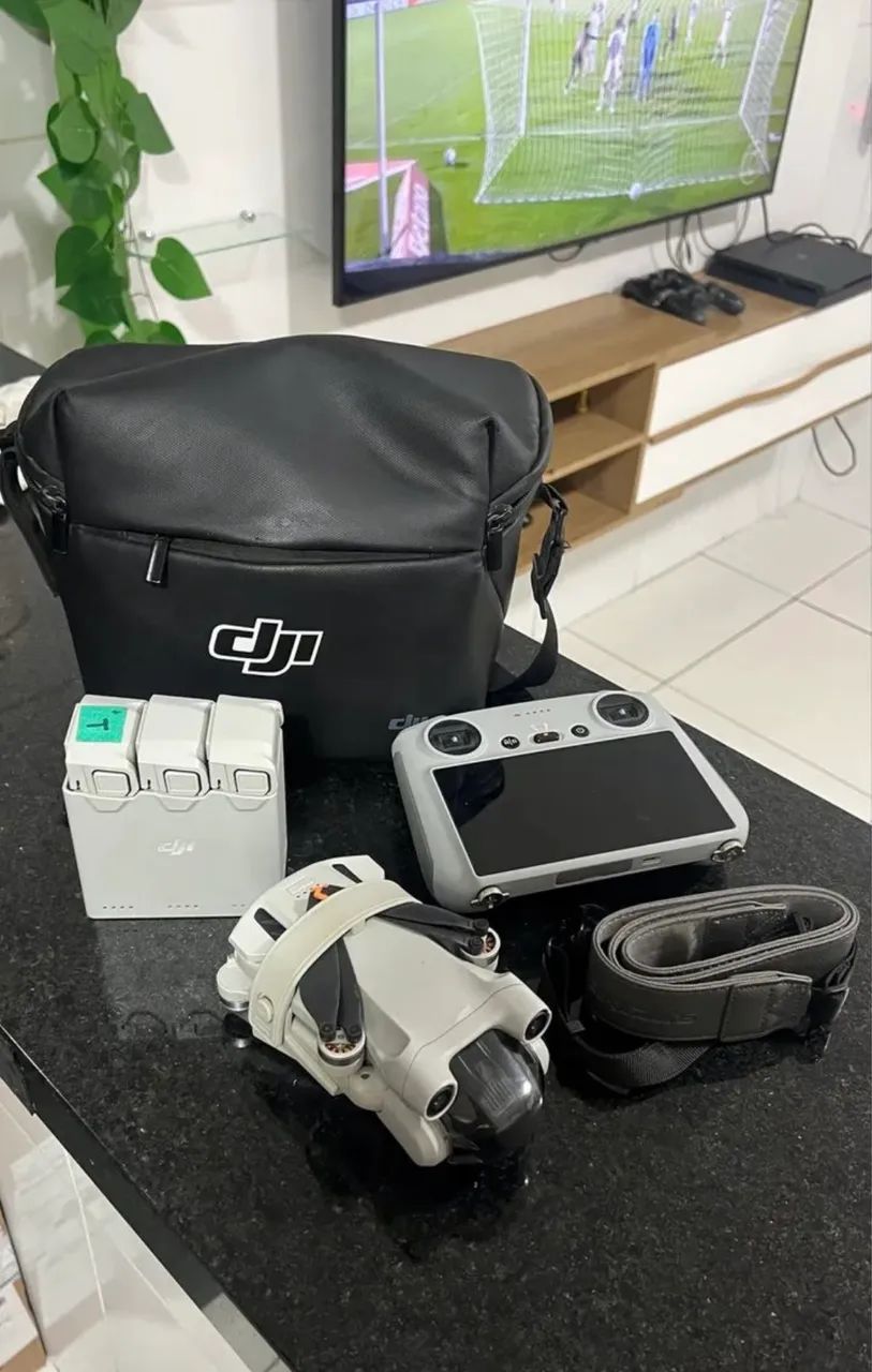 Drone Dji Mini 3 Pro Fly More Combo Controle Com Tela