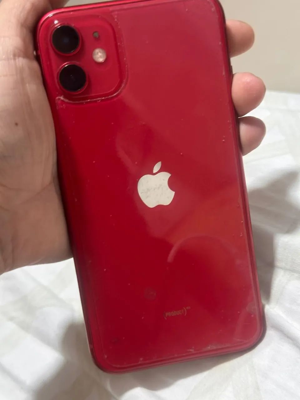 Apple iPhone 11 64GB Vermelho Face ID OK Conservado - Celulares e