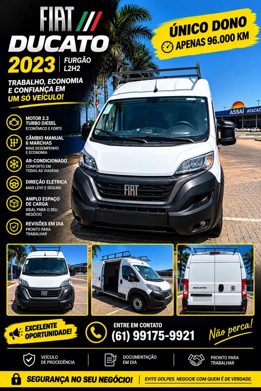 Fiat Ducato Cargo 2.2 Diesel (e6) 2023