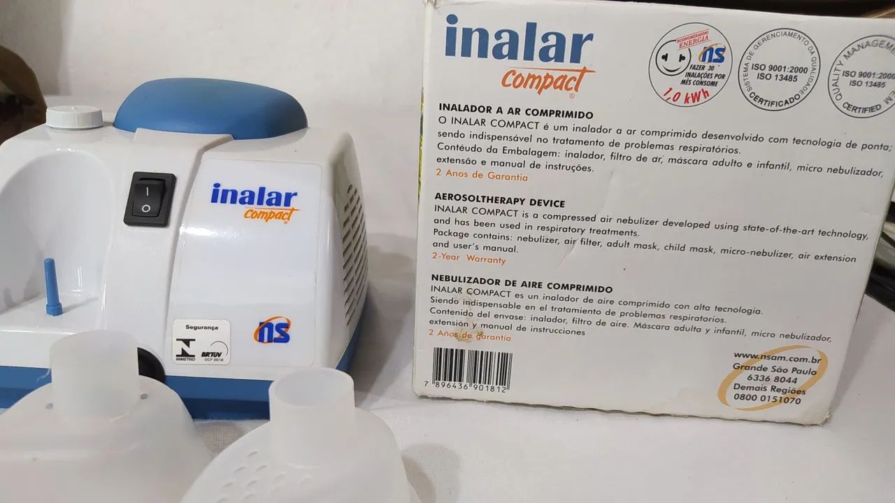 inalador a ar comprimido  - Foto 5