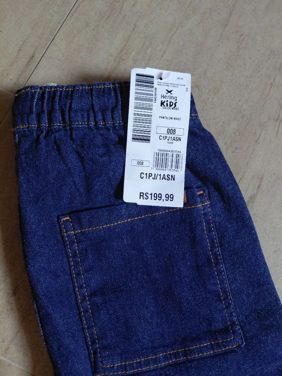 Calça jeans hering tam 8 - Foto 2
