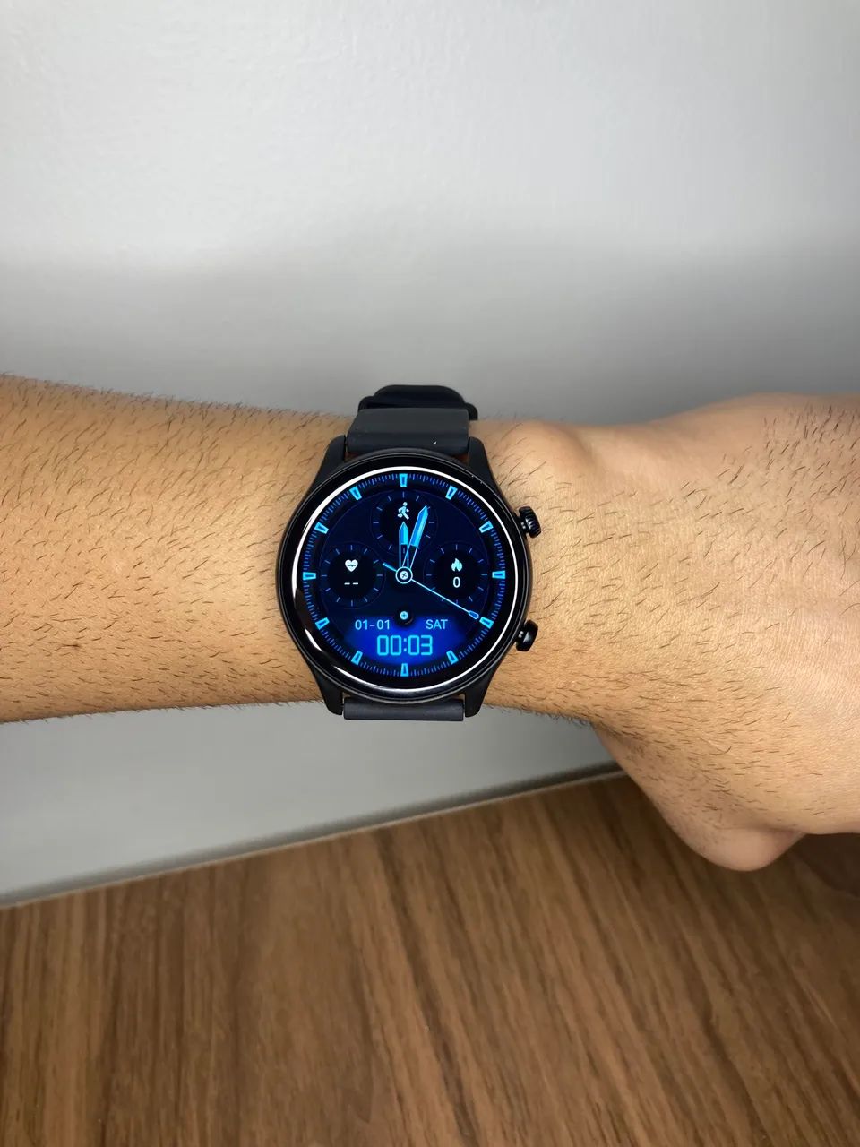 Smartwatch Zeblaze Btalk 3 Plus Preto - Foto 2