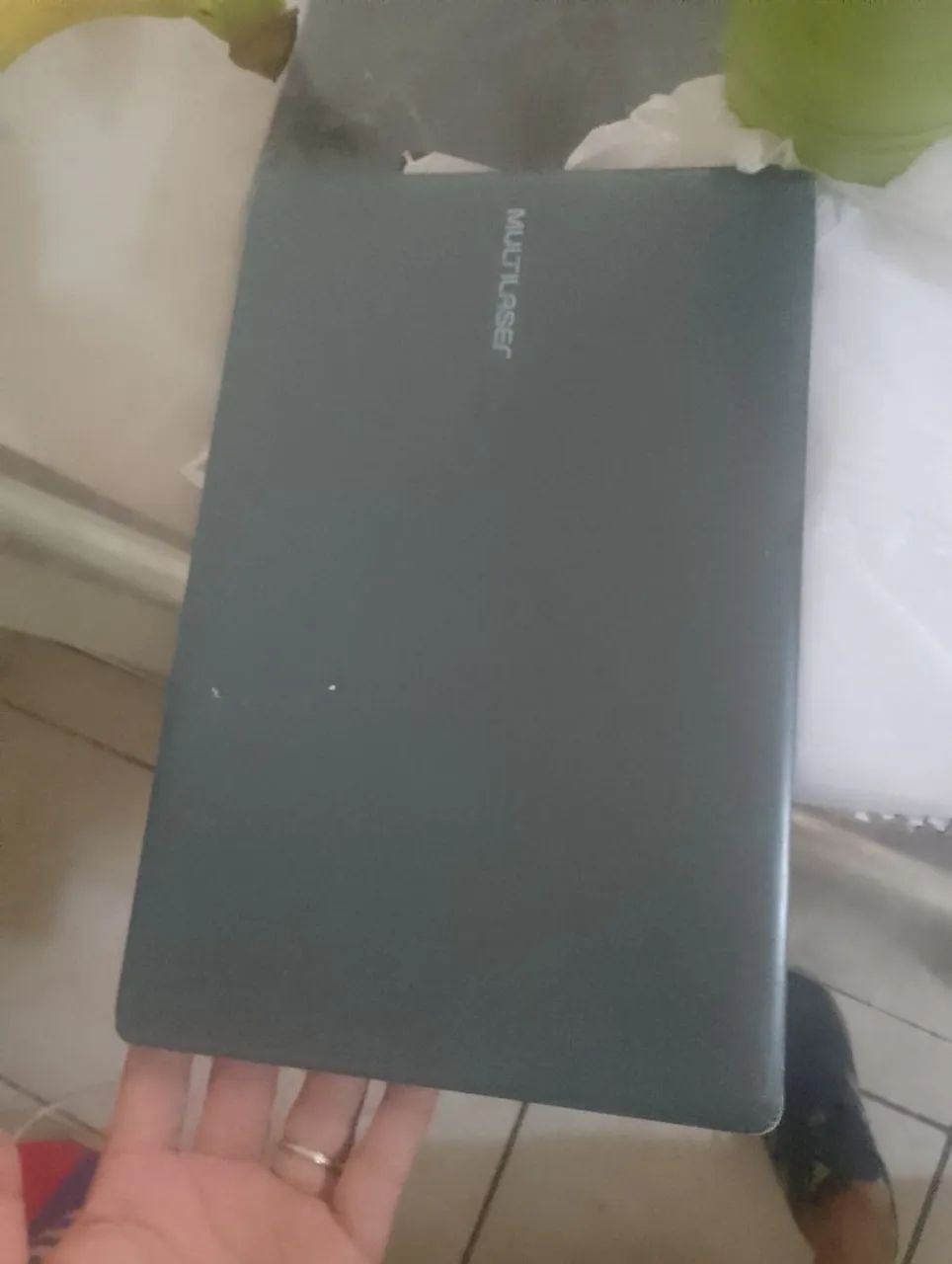 Notebook Multilaser não sei se funciona está parado vendo assim - Foto 3