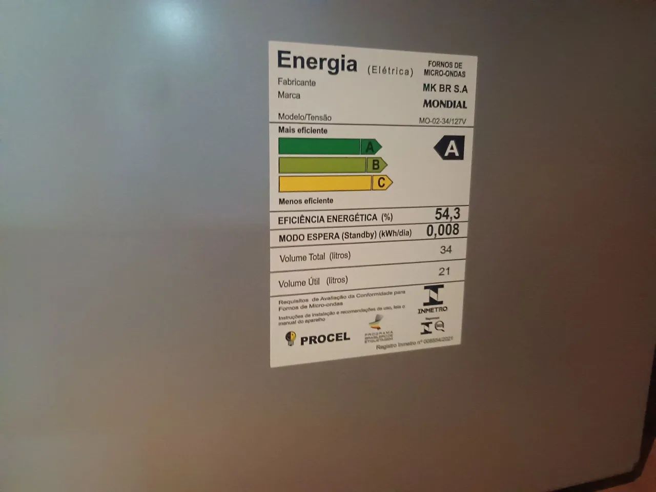 Microondas Semi novo Sem detalhe.  - Foto 4