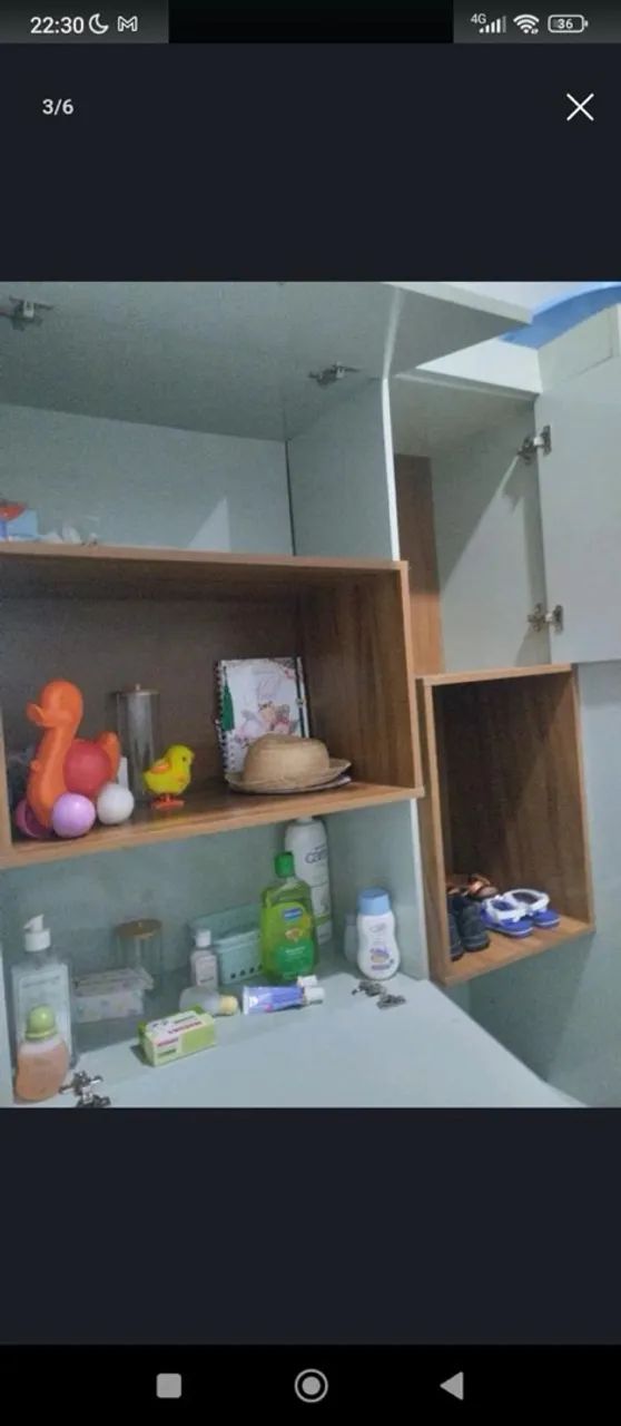 Guarda roupa usado apenas 10 meses  - Foto 4