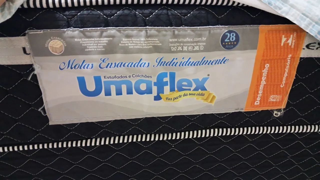 Cama box casal com molas ensacadas - Foto 2