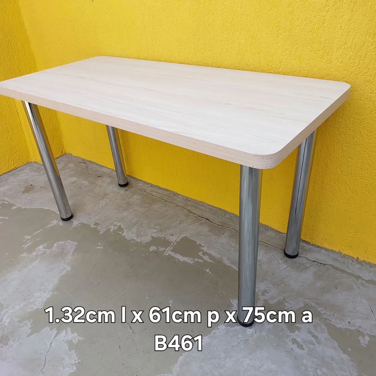 Mesa escritório 1.32x61cm - Foto 2