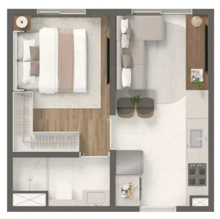 PLANTA 24m²