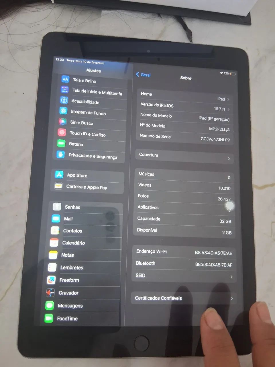 Ipad 5ª geração 32gb - Foto 4