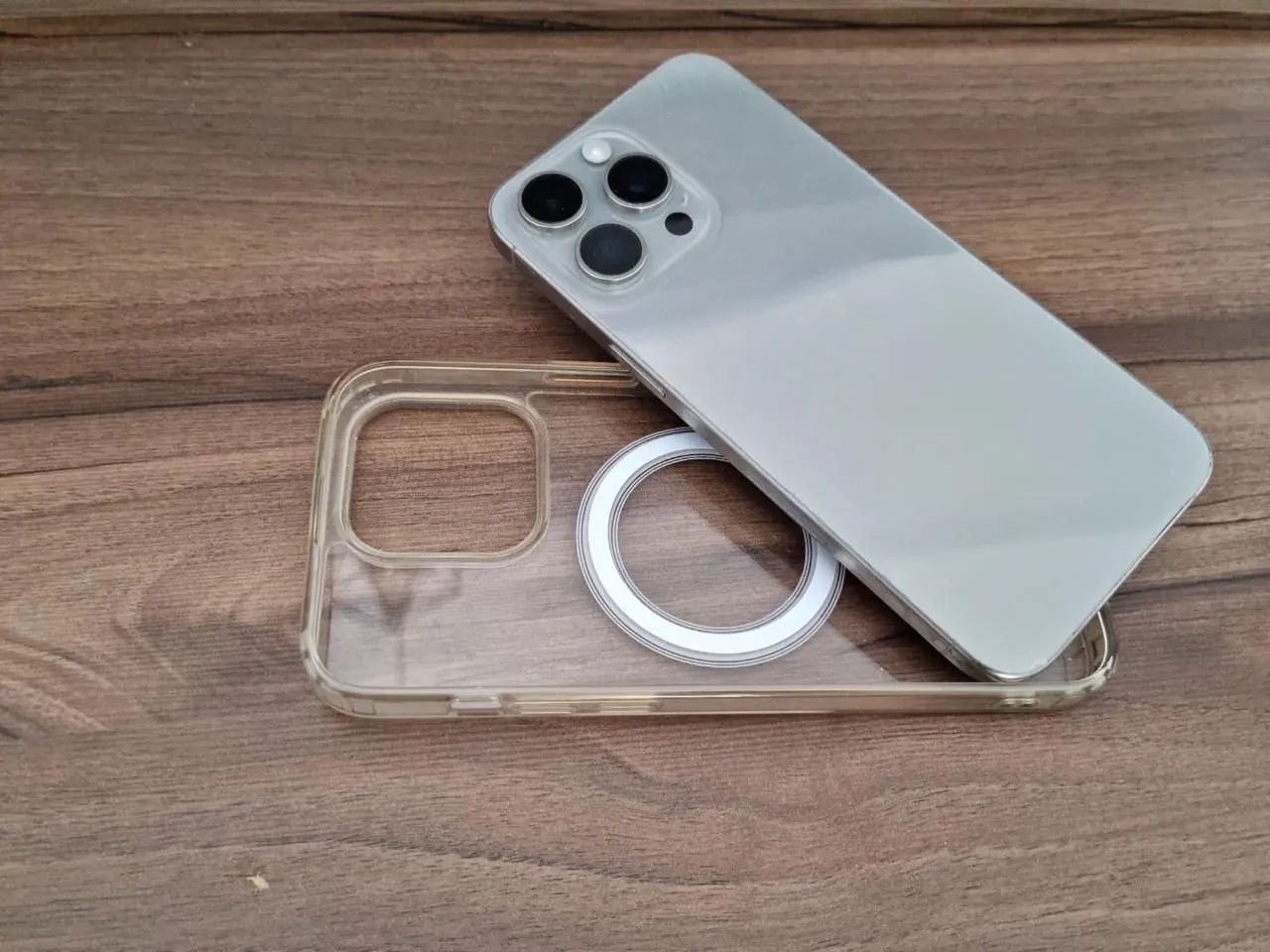 Iphone 15 Pro Max Titânio Natural - Foto 4