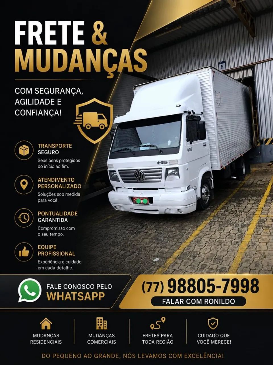 Fretes & Mudanças para todo Brasil 