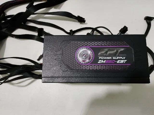 Fonte real Zalman 850W 80 plus gold full modular - Foto 5
