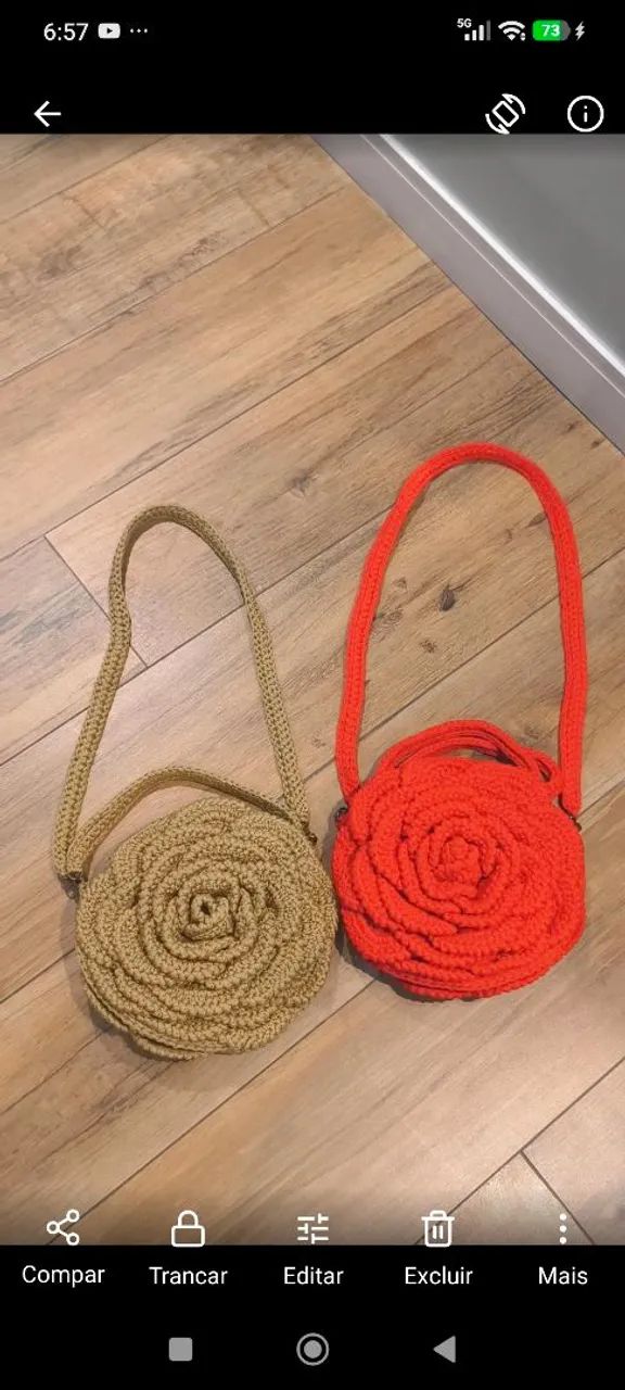 BOLSA CROCHÊ  - Foto 2