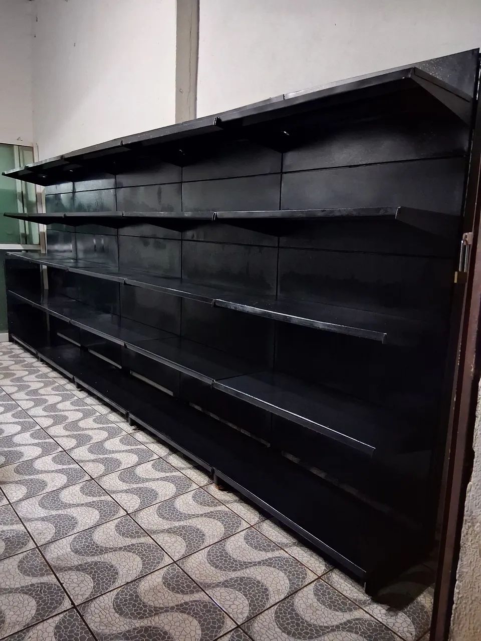 Vendo 05 metros gôndola parede chapa super reforçada 2 metros altura  - Foto 2