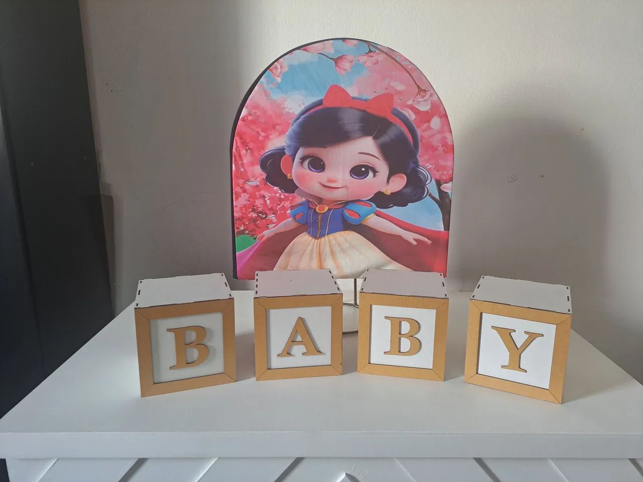 Cubos com a letras BABY Mdf  - Foto 2