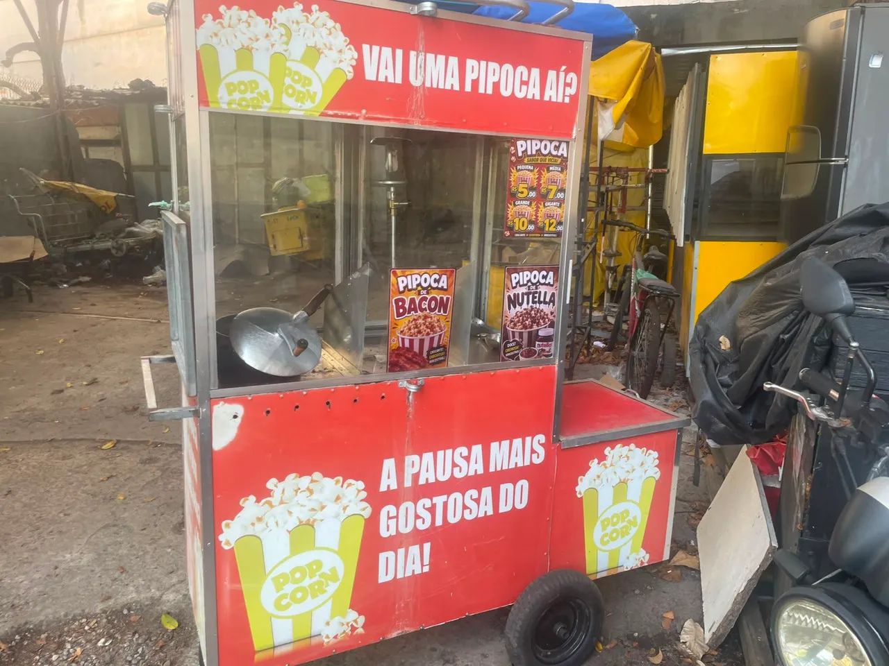 barraca de pipoca - Foto 4