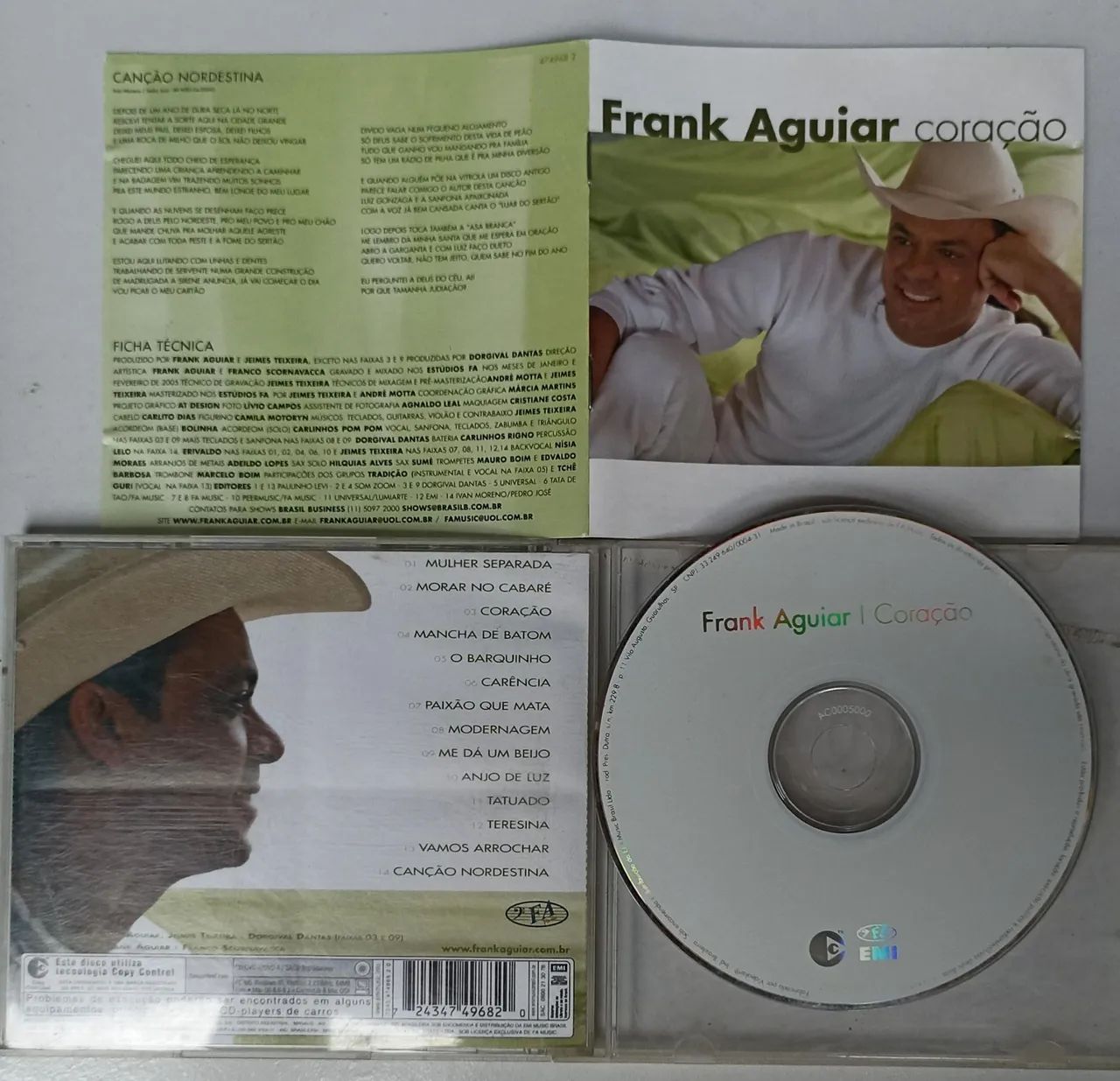 CD Frank Aguiar  - Coração 