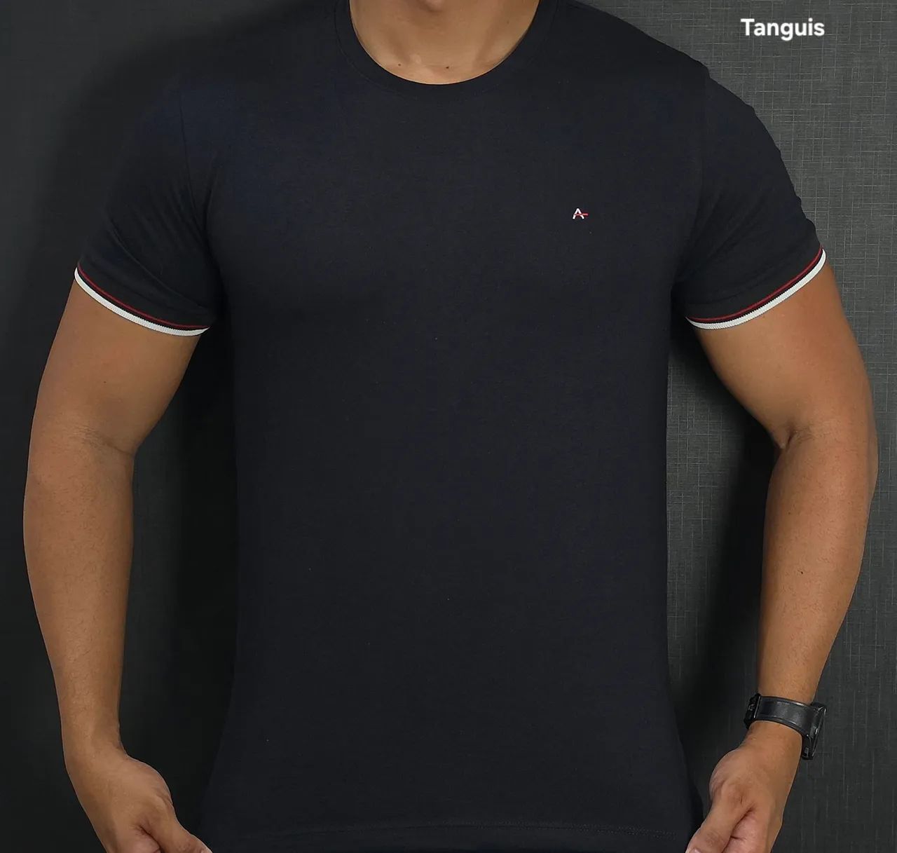 Camisa básica algodão peruano  - Foto 2