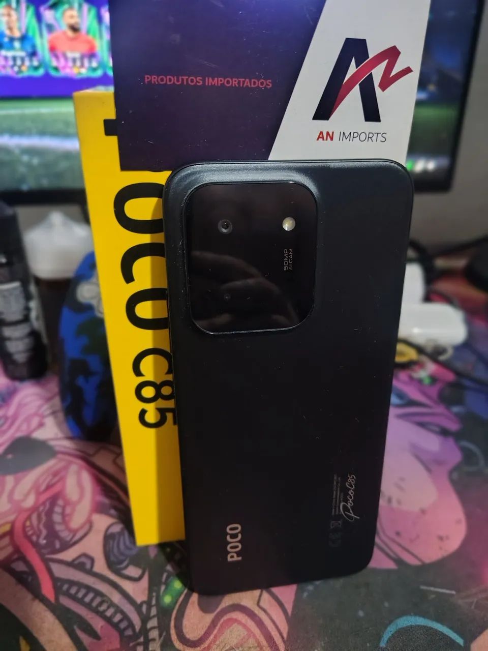 Poco c85 128gb pouco uso  - Foto 2