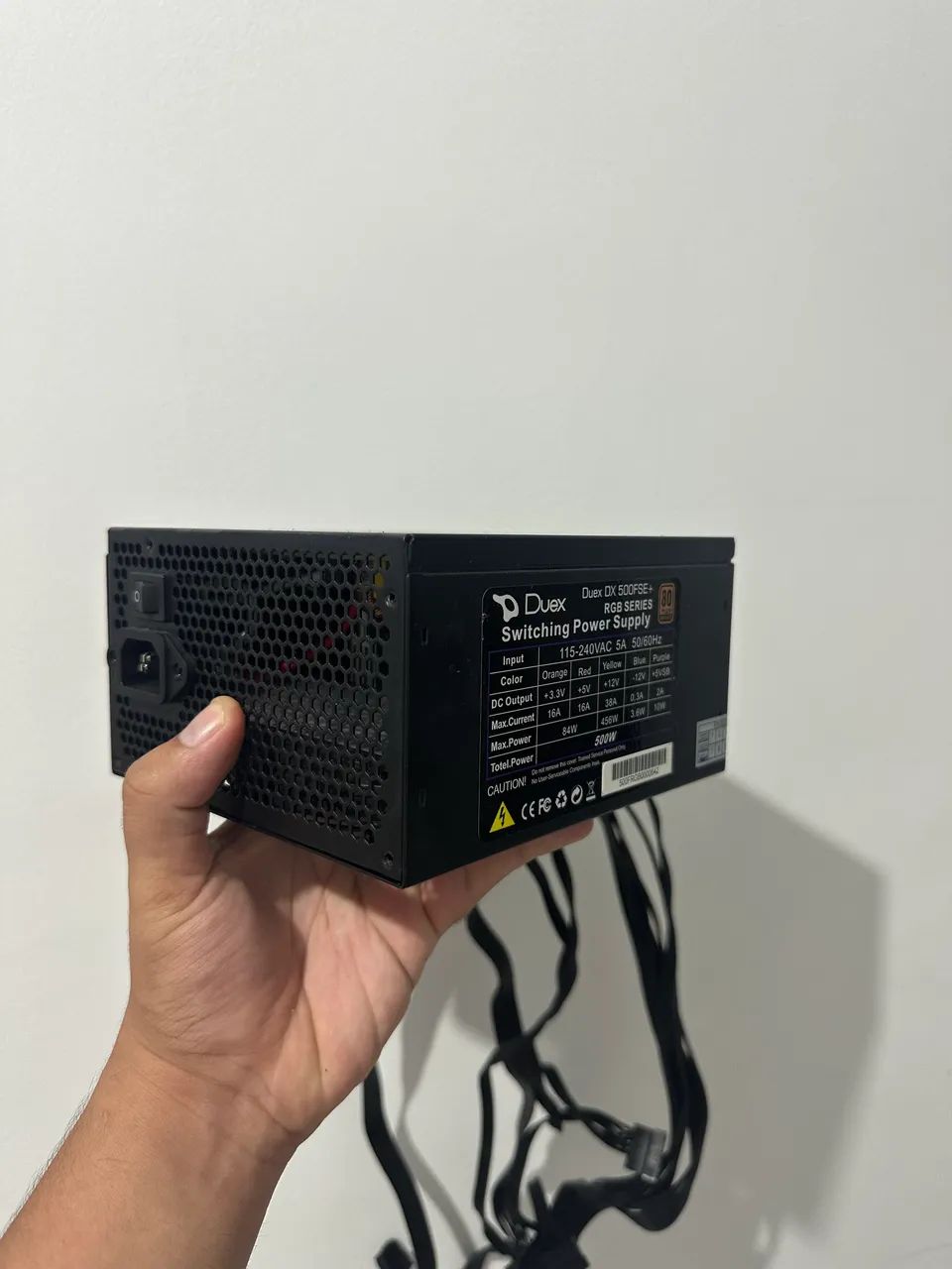 Fonte 500w 80 plus bronze.  - Foto 4