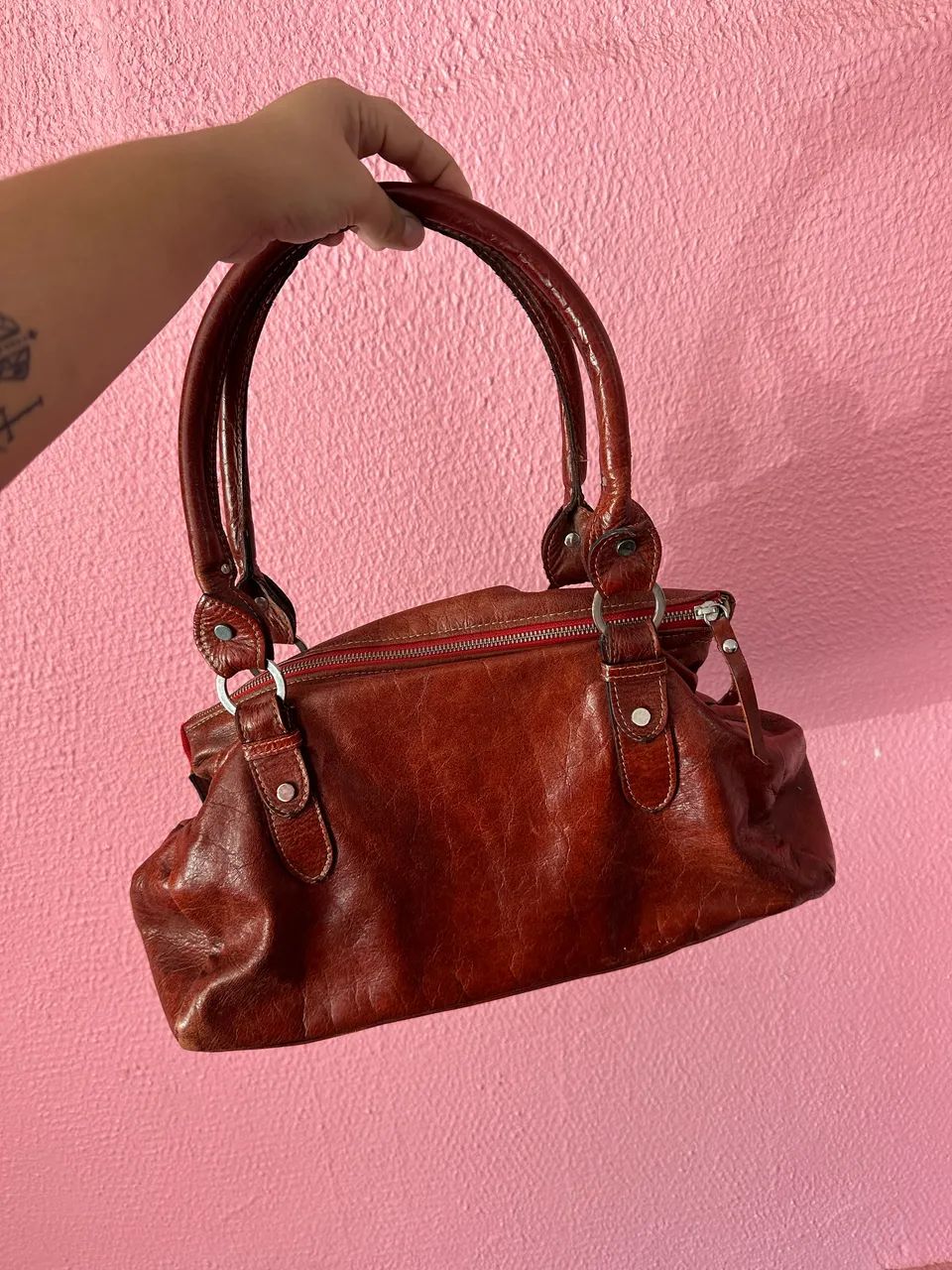 Bolsa vermelha  - Foto 2