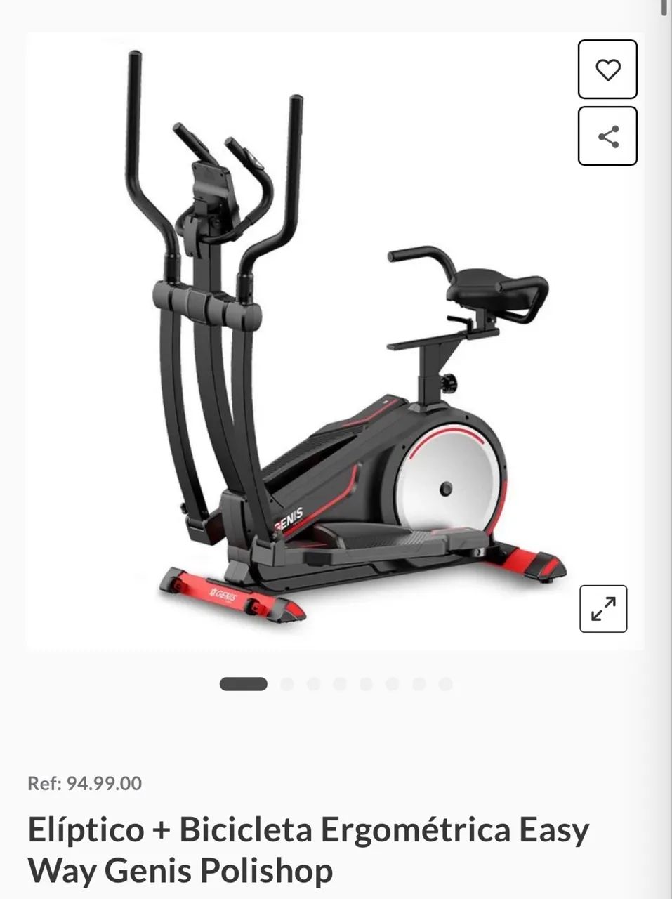 Elíptico + bicicleta ergométrica  - Foto 3