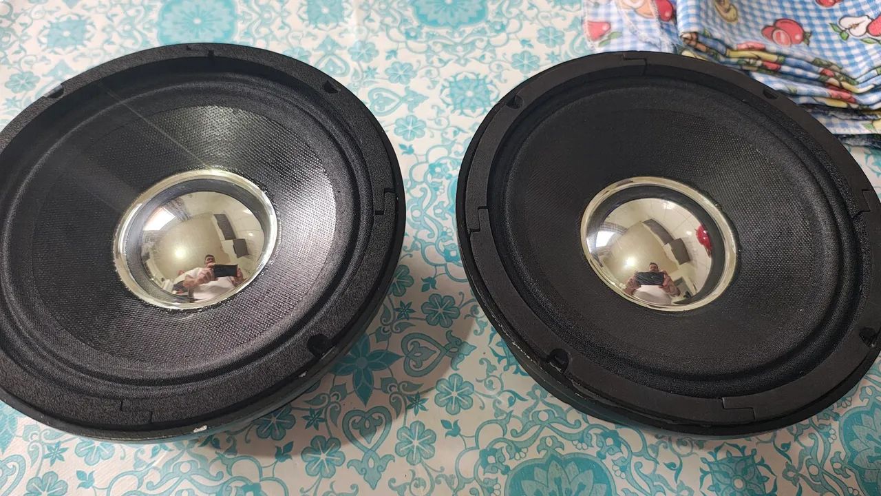 Par midbass attack 6 polegadas 8 ohms - Foto 4