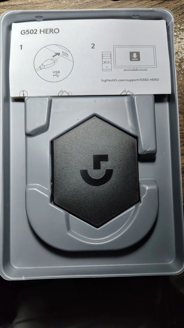 Mouse gamer Logitech G 502 HERO. Funcionando perfeitamente.  - Foto 4